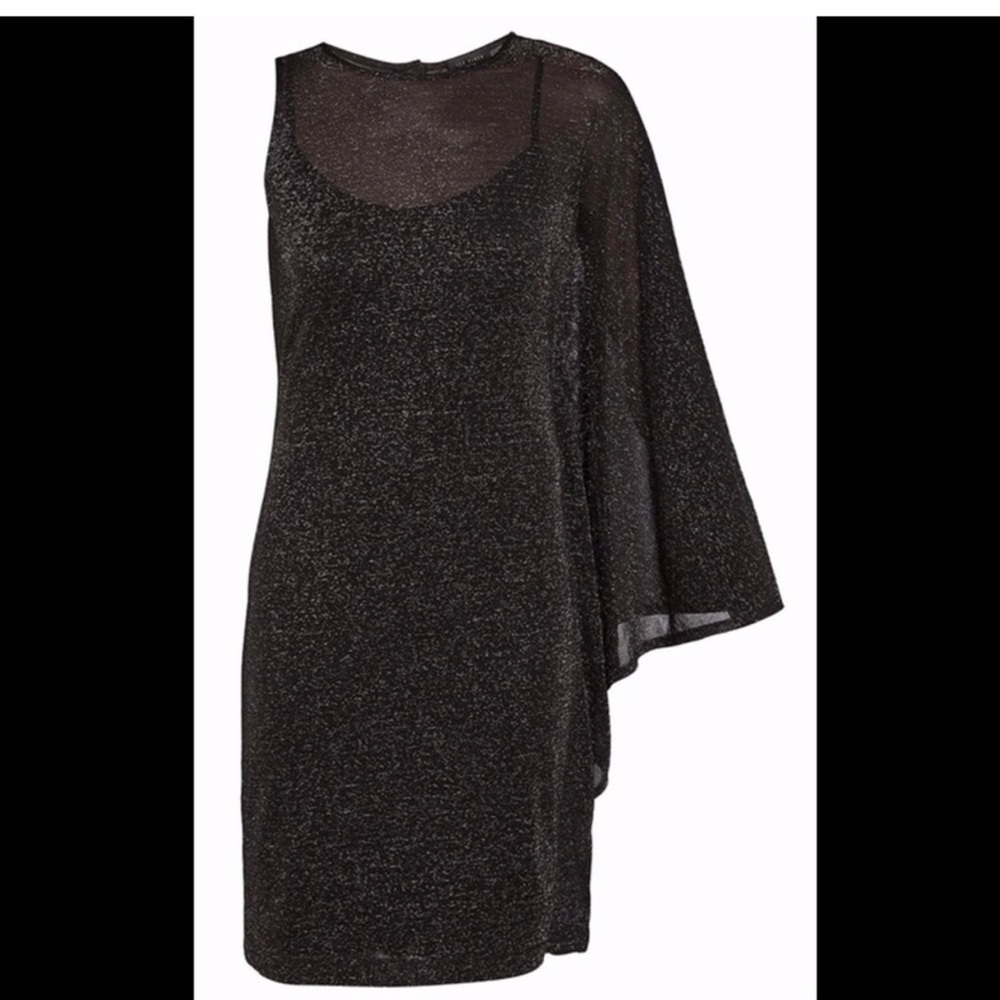 BLACK SHIMMER TED BAKER DRESS! PERFECT CONDITION